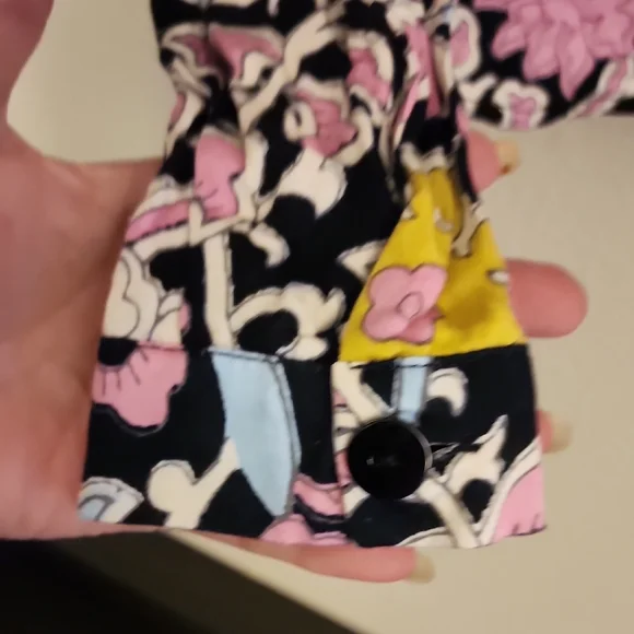 Cynthia Rowley Vibrant Floral Crop Top - Picture 4 of 5